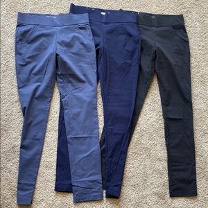 Columbia  Women's Leggings Trio - Blue, Navy, Black size small stretch fit light